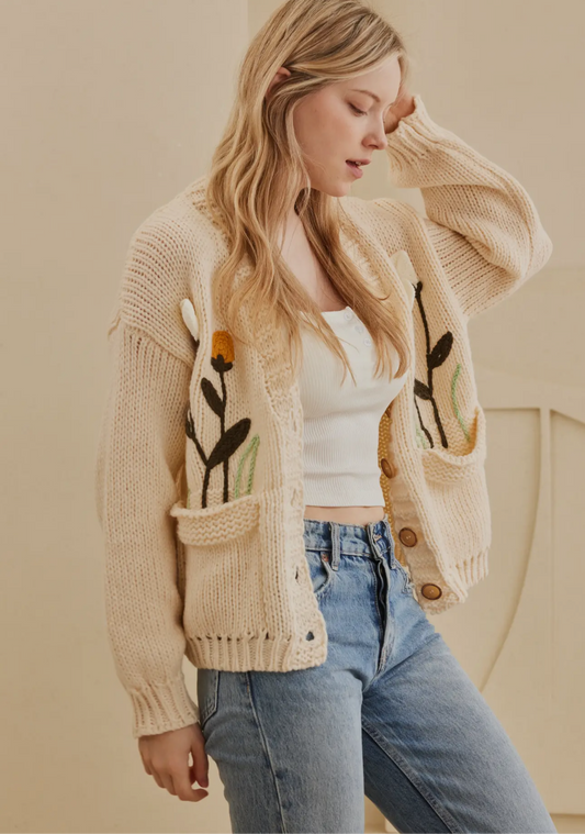 Spring Blooms Cardigan