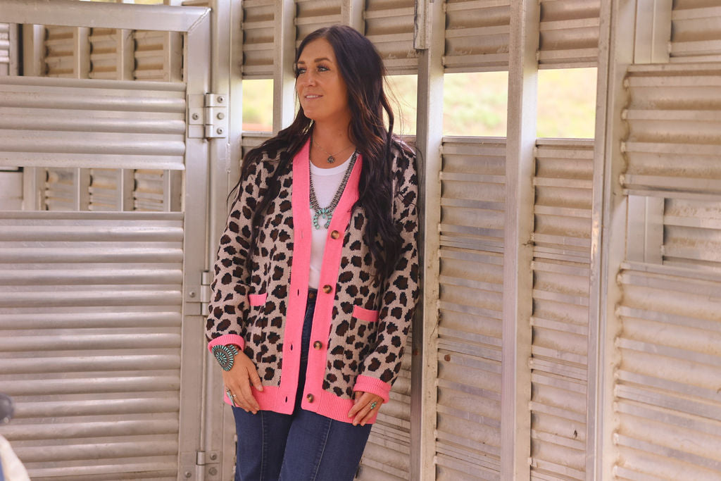 Touch of Pink Sweater