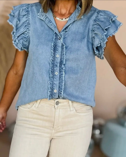 Denim Blouse