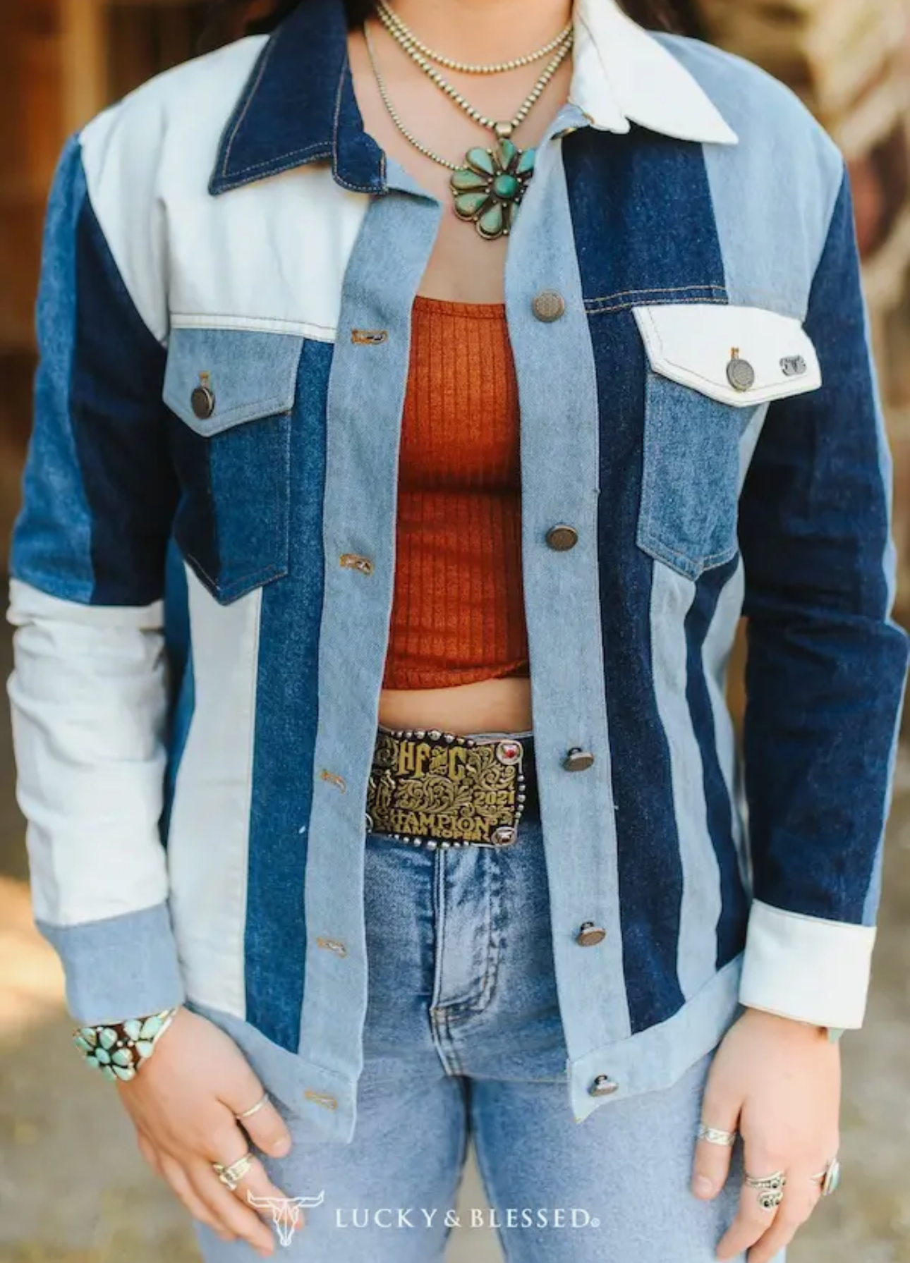 Mix & Match Denim Jacket