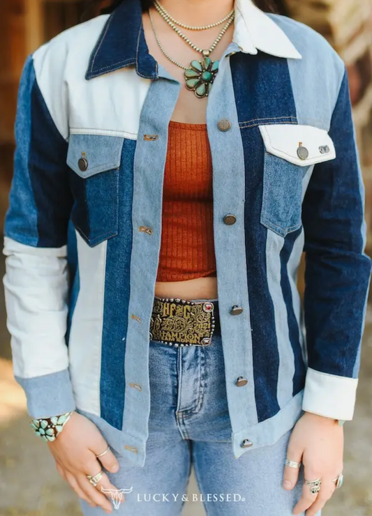 Mix & Match Denim Jacket
