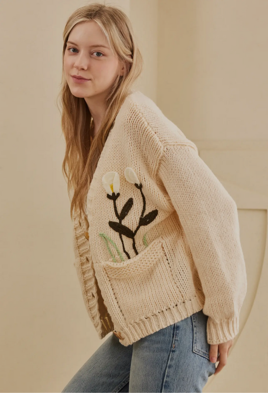Spring Blooms Cardigan