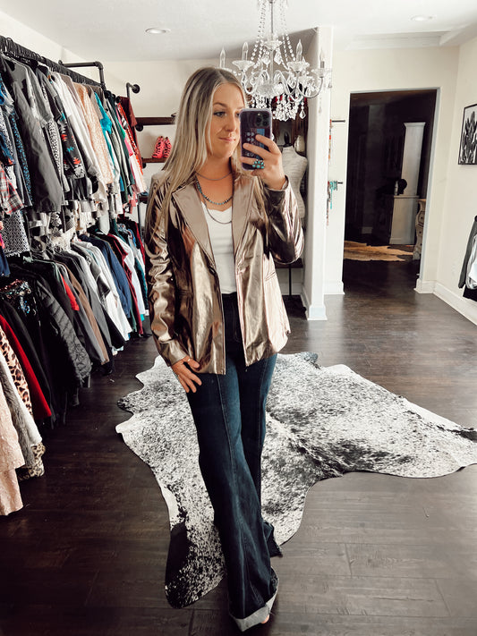 Chrome Cowgirl Blazer