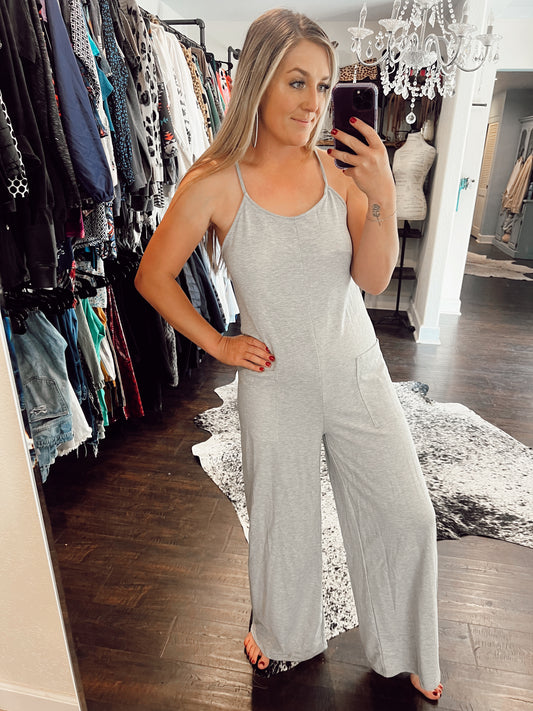 Grey Jumpsuit