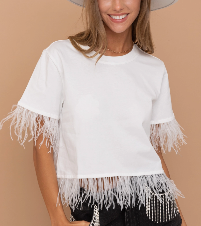 White Feathered Fun - WanderingWildShop.com