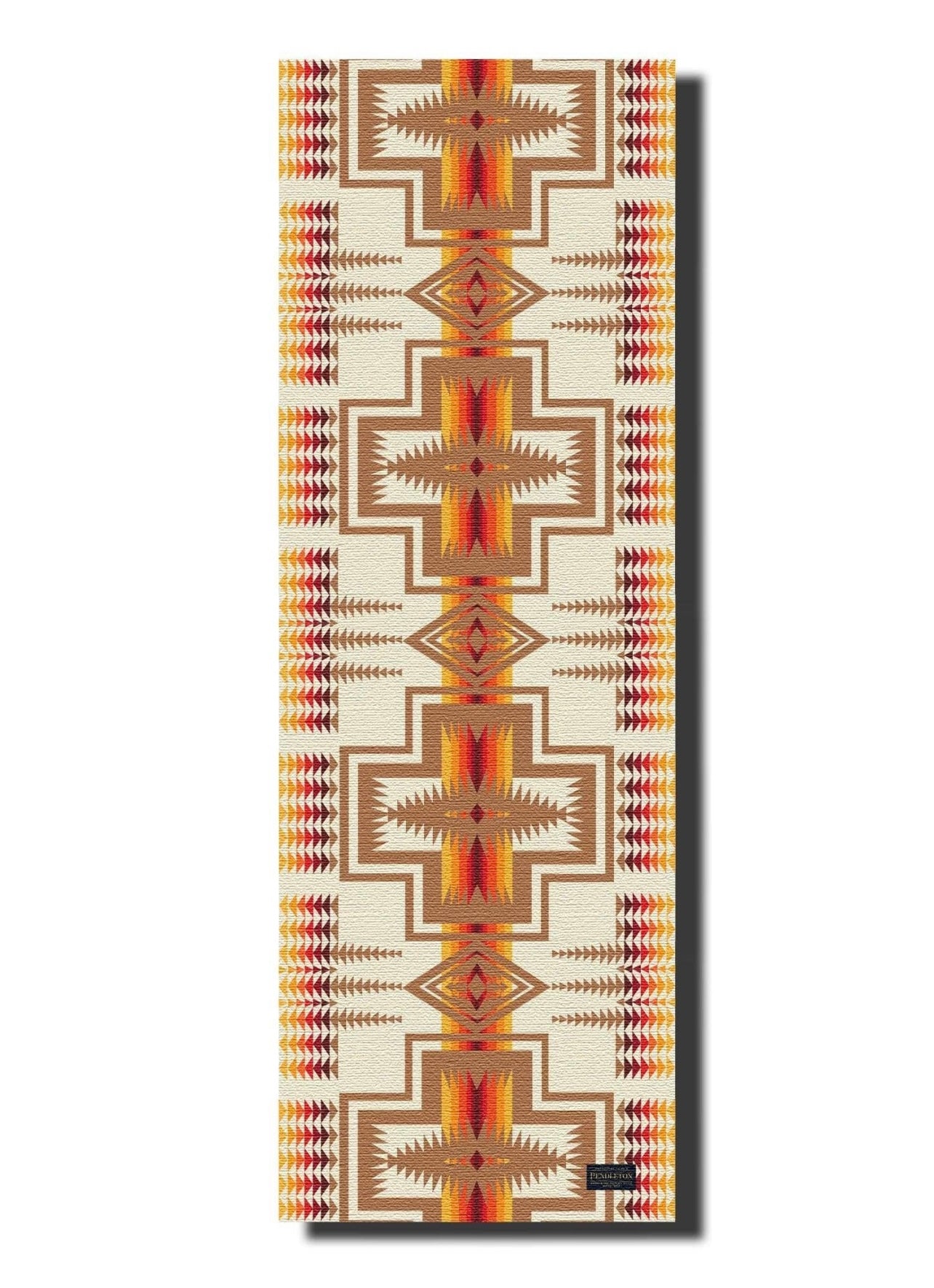 Tan Pendleton Yoga Mat