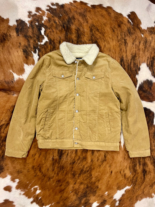 Men's Corduroy Sherpa Lined Jacket