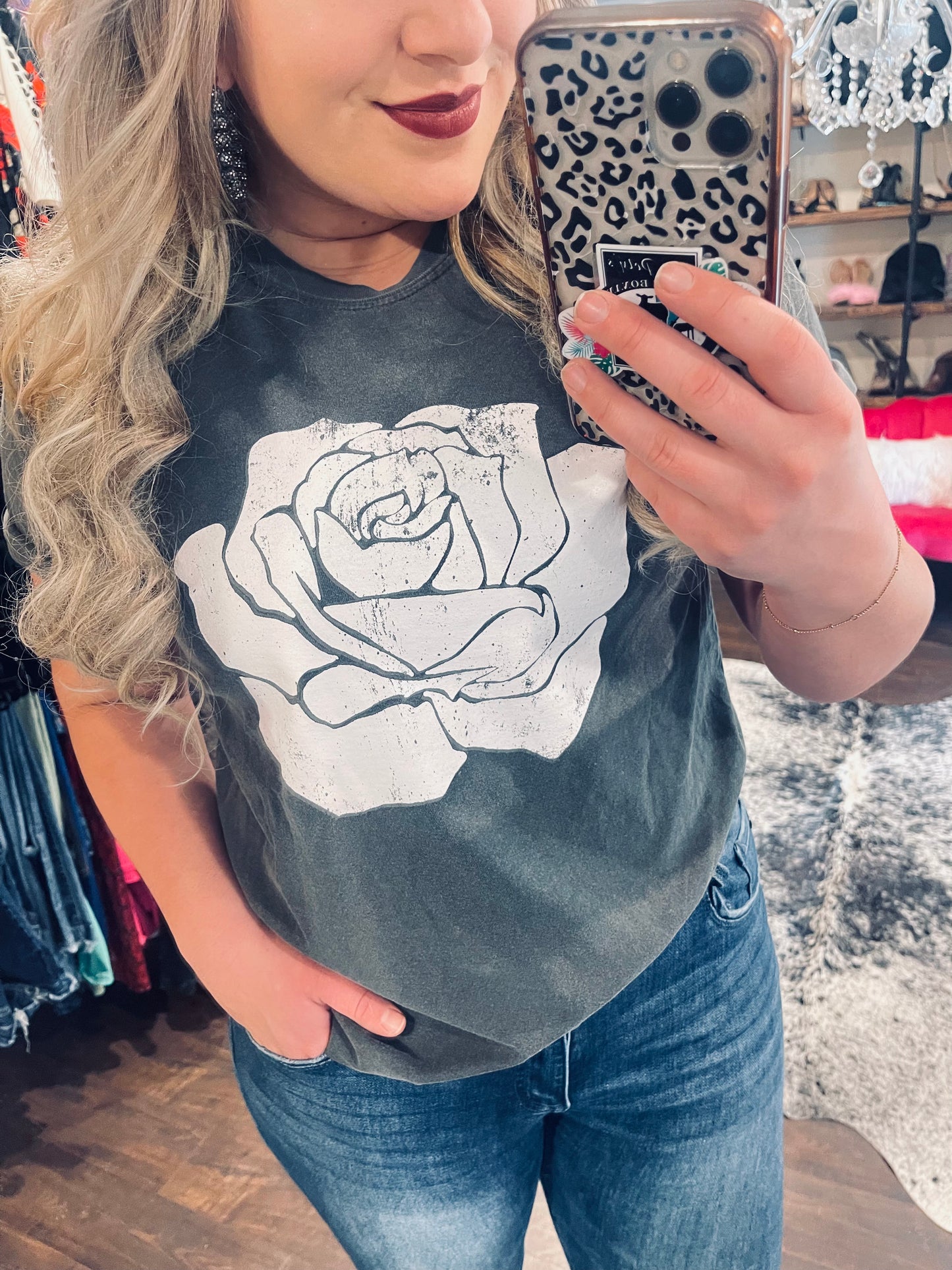 Rustic Rose Tee